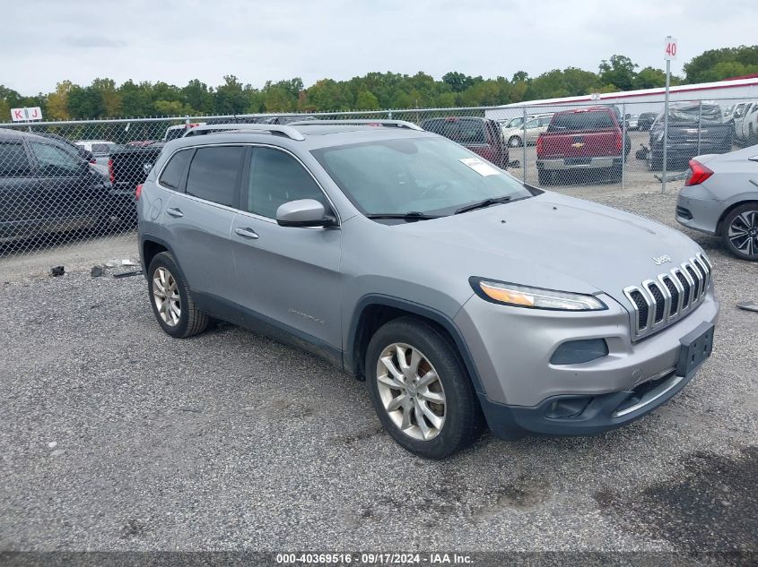 2014 Jeep Cherokee Limited VIN: 1C4PJMDS1EW237857 Lot: 40369516