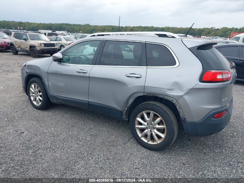 2014 Jeep Cherokee Limited VIN: 1C4PJMDS1EW237857 Lot: 40369516