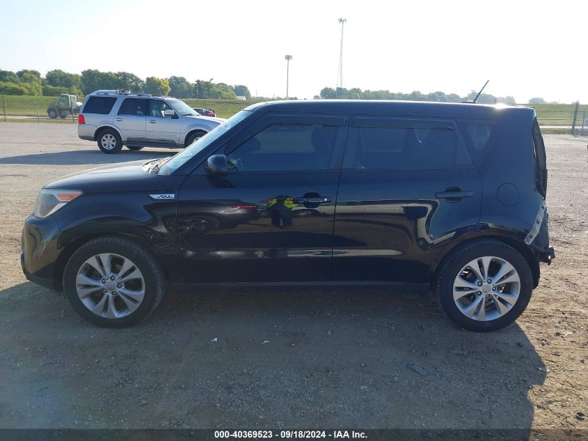 2016 Kia Soul + VIN: KNDJP3A55G7842877 Lot: 40369523