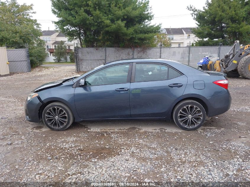 2016 Toyota Corolla L/Le/Le Pls/Prm/S/S Pls VIN: 2T1BURHE2GC511081 Lot: 40369591