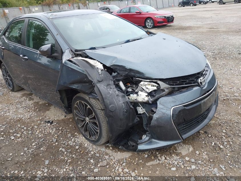 2016 Toyota Corolla L/Le/Le Pls/Prm/S/S Pls VIN: 2T1BURHE2GC511081 Lot: 40369591