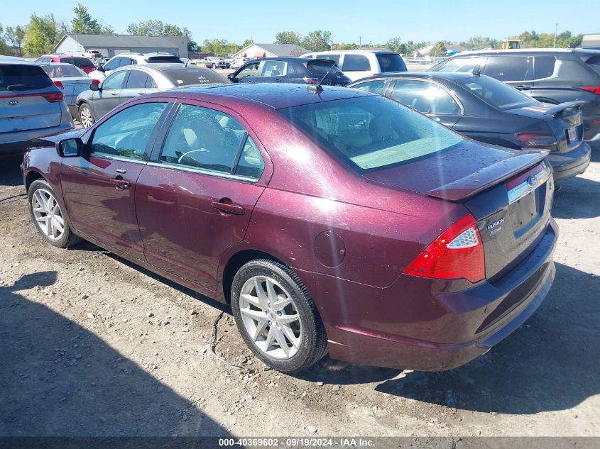 2012 Ford Fusion Sel VIN: 3FAHP0CG8CR281904 Lot: 40369602