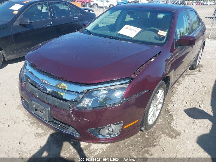 2012 Ford Fusion Sel VIN: 3FAHP0CG8CR281904 Lot: 40369602