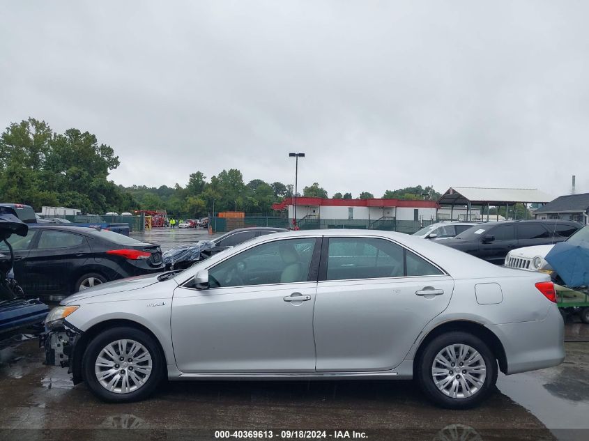 2014 Toyota Camry Hybrid Le VIN: 4T1BD1FK1EU110868 Lot: 40369613