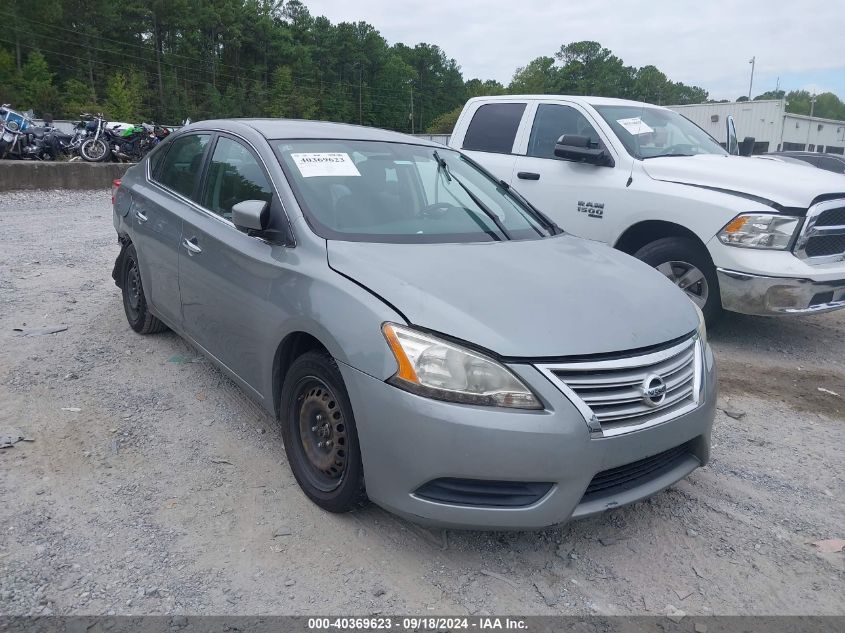 2013 Nissan Sentra S/Sv/Sr/Sl VIN: 3N1AB7APXDL682464 Lot: 40369623