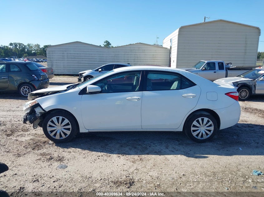 2016 TOYOTA COROLLA LE - 5YFBURHEXGP535614