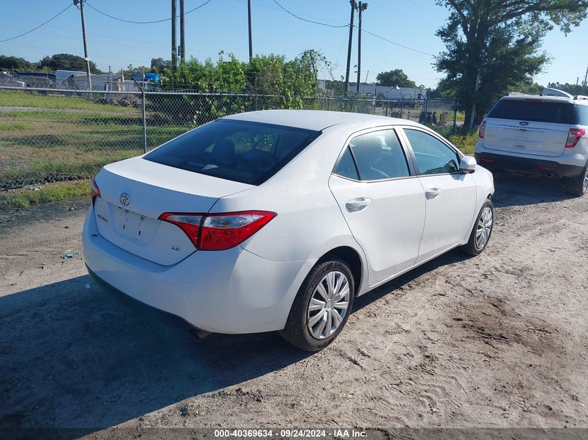 2016 TOYOTA COROLLA LE - 5YFBURHEXGP535614