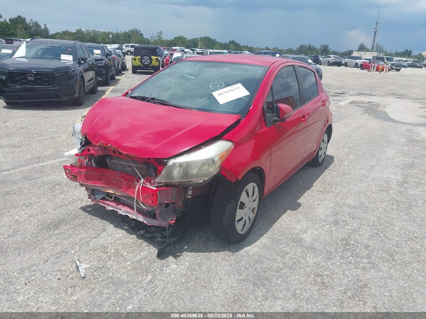 Vin: jtdktud37ed576633, lot: 40858173, toyota yaris le (tmc/cbu plant) 20142