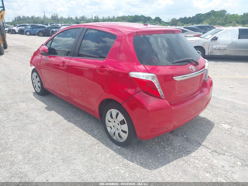Vin: jtdktud37ed576633, lot: 40858173, toyota yaris le (tmc/cbu plant) 20143