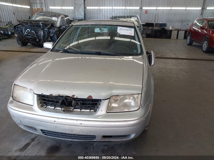 2001 Volkswagen Jetta Gls VIN: 3VWSK69M61M127603 Lot: 40369650