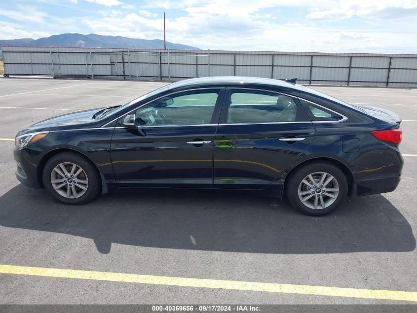 2015 Hyundai Sonata Eco VIN: 5NPE24AA0FH225593 Lot: 40369656