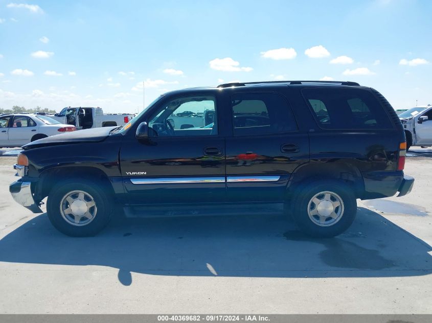 2004 GMC Yukon Slt VIN: 1GKEC13V14R242750 Lot: 40369682