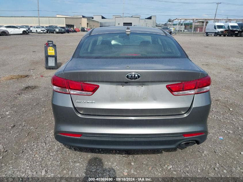 2016 Kia Optima Lx VIN: 5XXGT4L32GG018740 Lot: 40369690