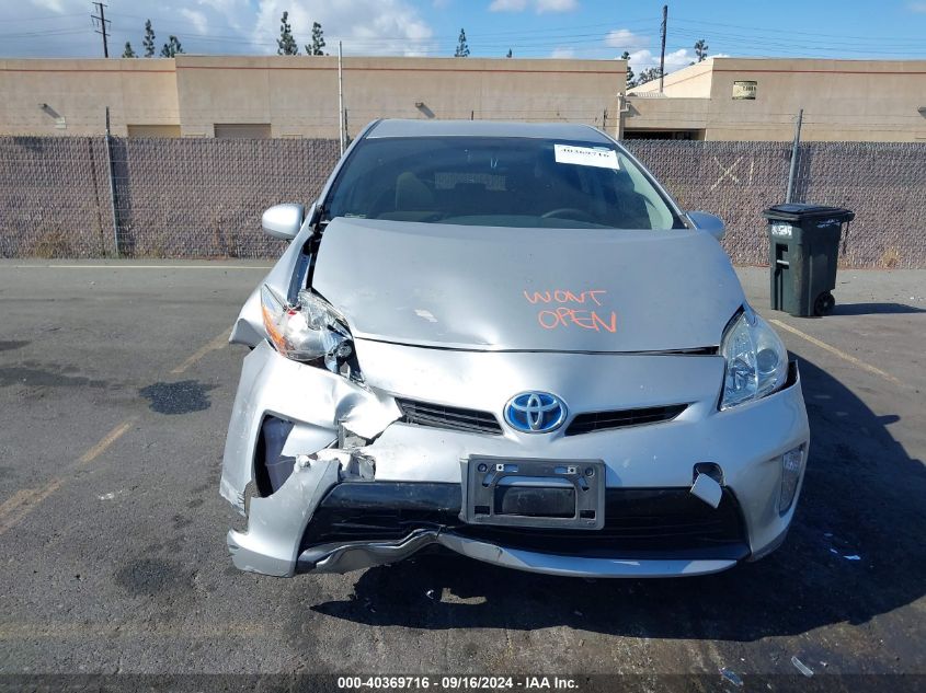 JTDKN3DU8E1763393 2014 Toyota Prius Three