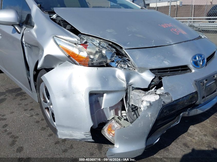 2014 Toyota Prius Three VIN: JTDKN3DU8E1763393 Lot: 40369716