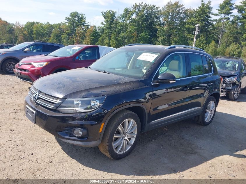 2012 Volkswagen Tiguan Se VIN: WVGAV7AX4CW504008 Lot: 40369731