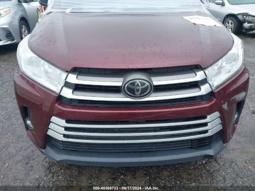 2019 Toyota Highlander Xle VIN: 5TDKZRFH3KS308814 Lot: 40369733