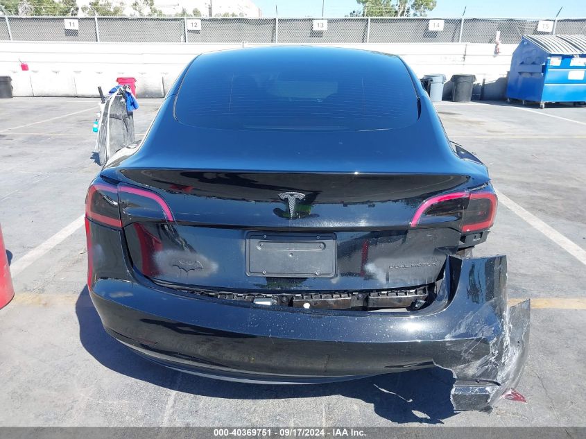 2023 Tesla Model 3 Long Range Dual Motor All-Wheel Drive VIN: 5YJ3E1EB1PF654175 Lot: 40369751