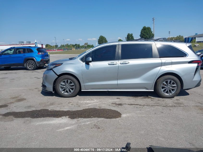 2022 Toyota Sienna Le VIN: 5TDKSKFCXNS071159 Lot: 40369770