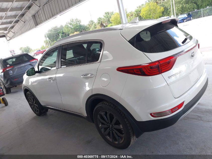 2018 Kia Sportage Ex VIN: KNDPNCAC5J7473041 Lot: 40369775