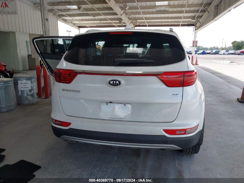 2018 Kia Sportage Ex VIN: KNDPNCAC5J7473041 Lot: 40369775