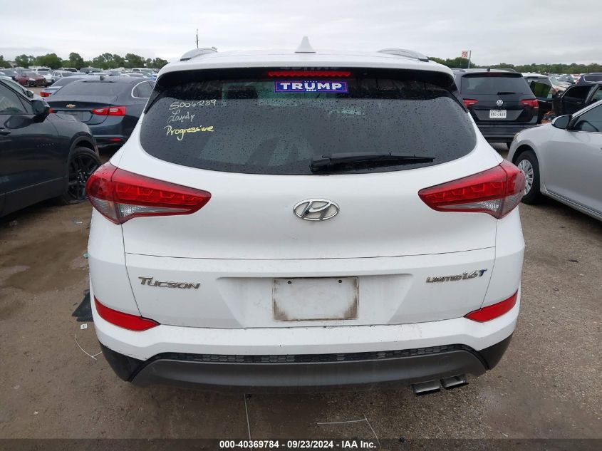 KM8J33A29GU106717 2016 Hyundai Tucson Limited/Sport And Eco/Se