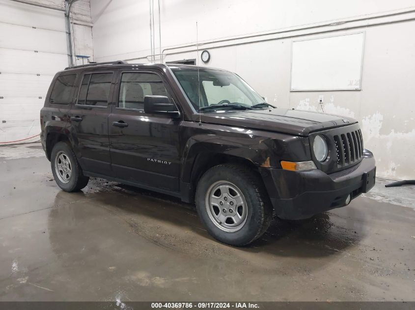 2014 Jeep Patriot Sport VIN: 1C4NJPBA6ED659881 Lot: 40369786