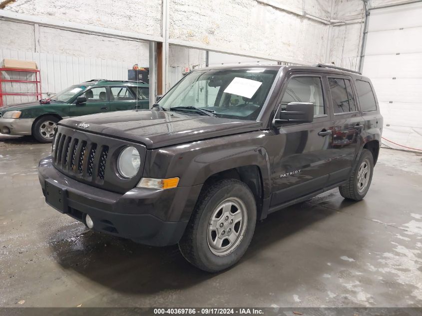 2014 Jeep Patriot Sport VIN: 1C4NJPBA6ED659881 Lot: 40369786