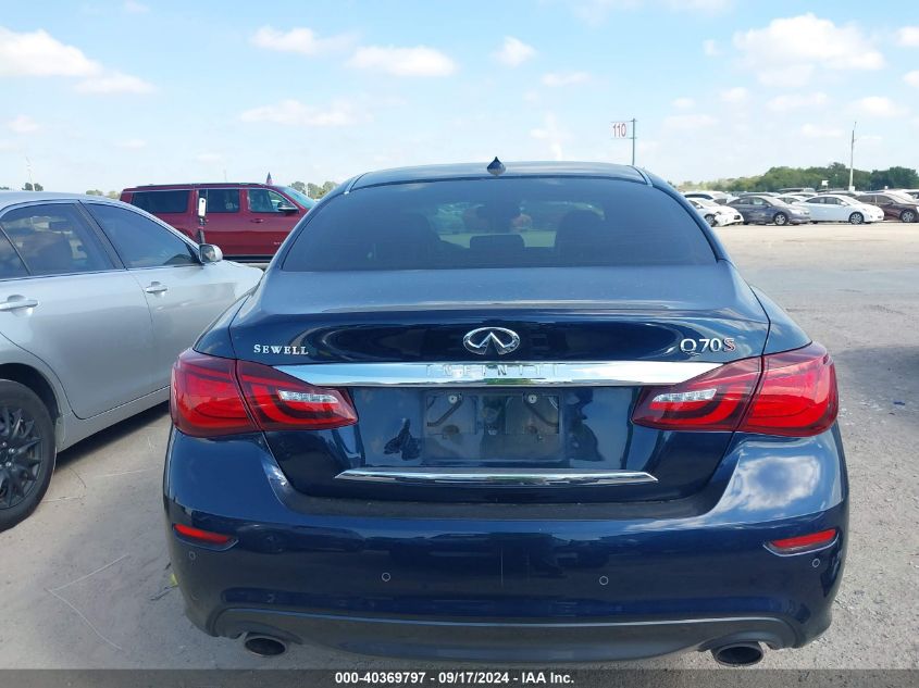 2015 Infiniti Q70 3.7 VIN: JN1BY1AP9FM542561 Lot: 40369797