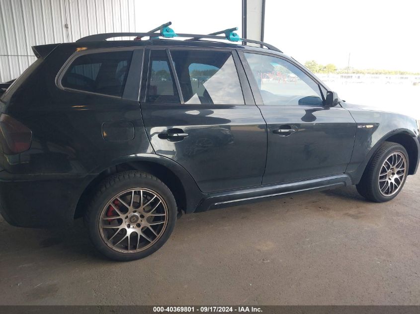 2007 BMW X3 3.0Si VIN: WBXPC93407WF18910 Lot: 40369801