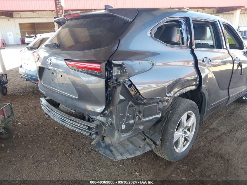 5TDCZRAH6NS558516 2022 Toyota Highlander L