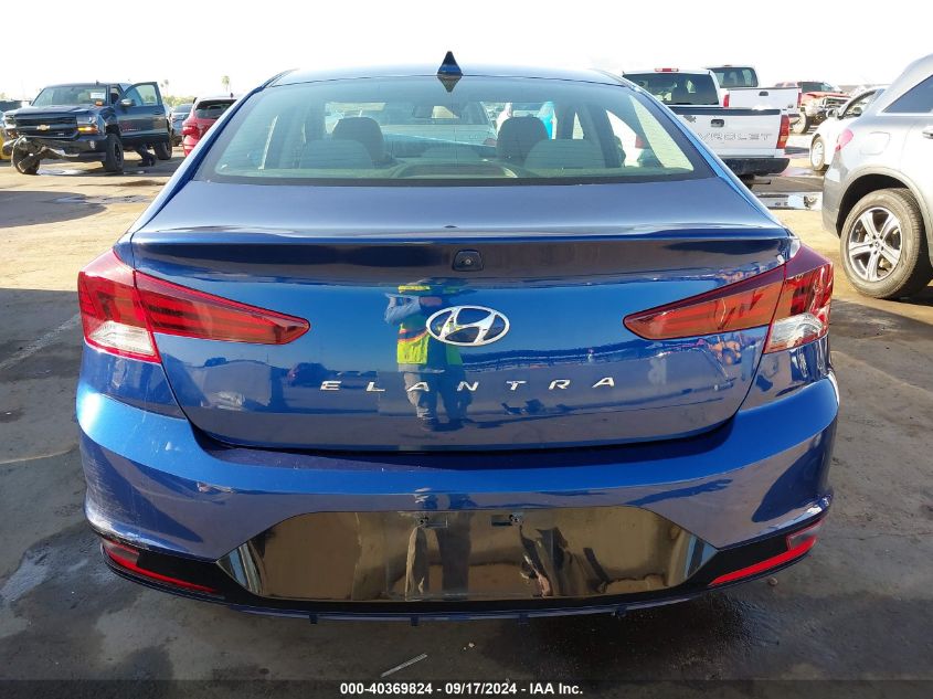 2019 Hyundai Elantra Sel VIN: 5NPD84LF2KH424612 Lot: 40369824