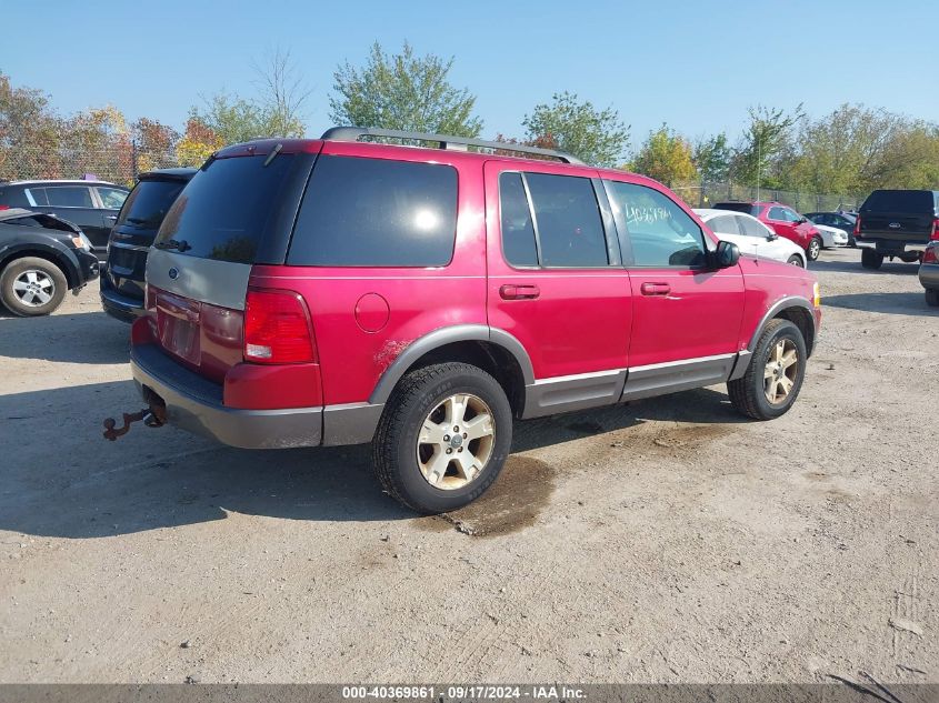 2003 Ford Explorer Nbx/Xlt VIN: 1FMZU73KX3ZA07020 Lot: 40369861