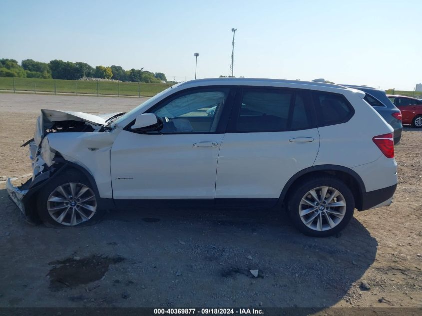 2014 BMW X3 xDrive28I VIN: 5UXWX9C53E0D24361 Lot: 40369877