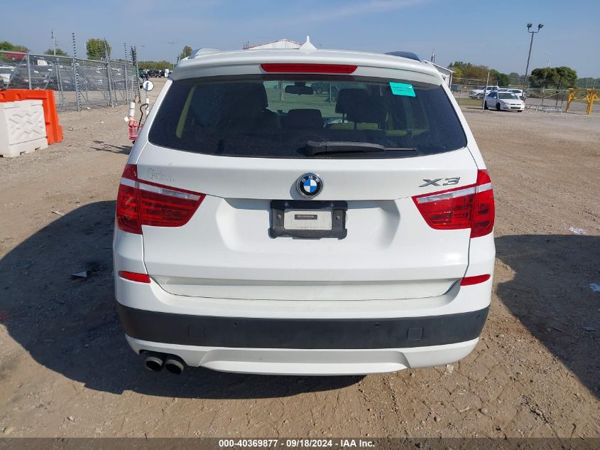 2014 BMW X3 xDrive28I VIN: 5UXWX9C53E0D24361 Lot: 40369877