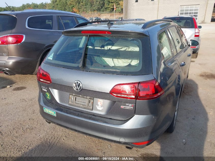 3VW017AU5HM530476 2017 Volkswagen Golf Sportwagen S