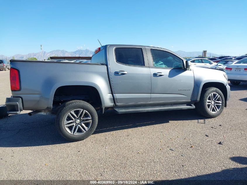 2021 Chevrolet Colorado 2Wd Short Box Wt VIN: 1GCGSBEA4M1275344 Lot: 40369903