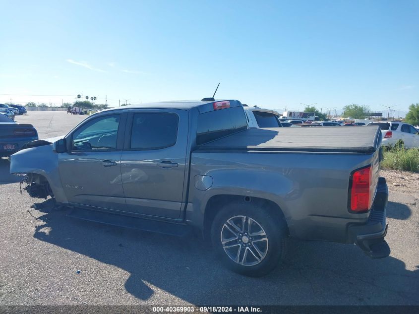 2021 Chevrolet Colorado 2Wd Short Box Wt VIN: 1GCGSBEA4M1275344 Lot: 40369903