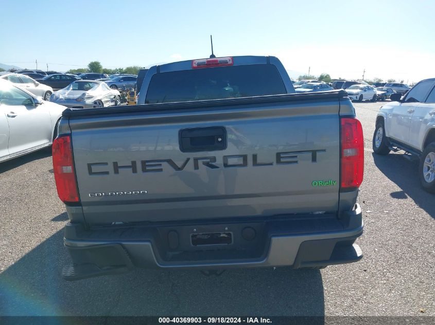 2021 Chevrolet Colorado 2Wd Short Box Wt VIN: 1GCGSBEA4M1275344 Lot: 40369903