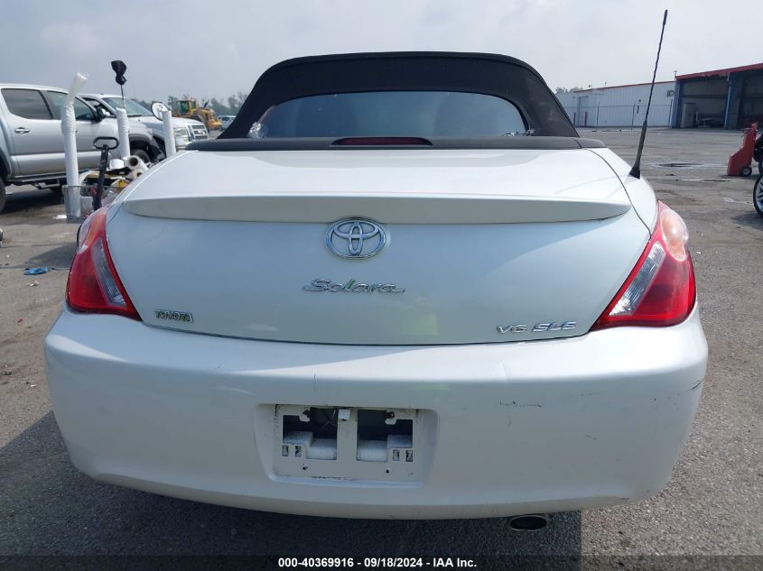 4T1FA38P16U095370 2006 Toyota Camry Solara Sle