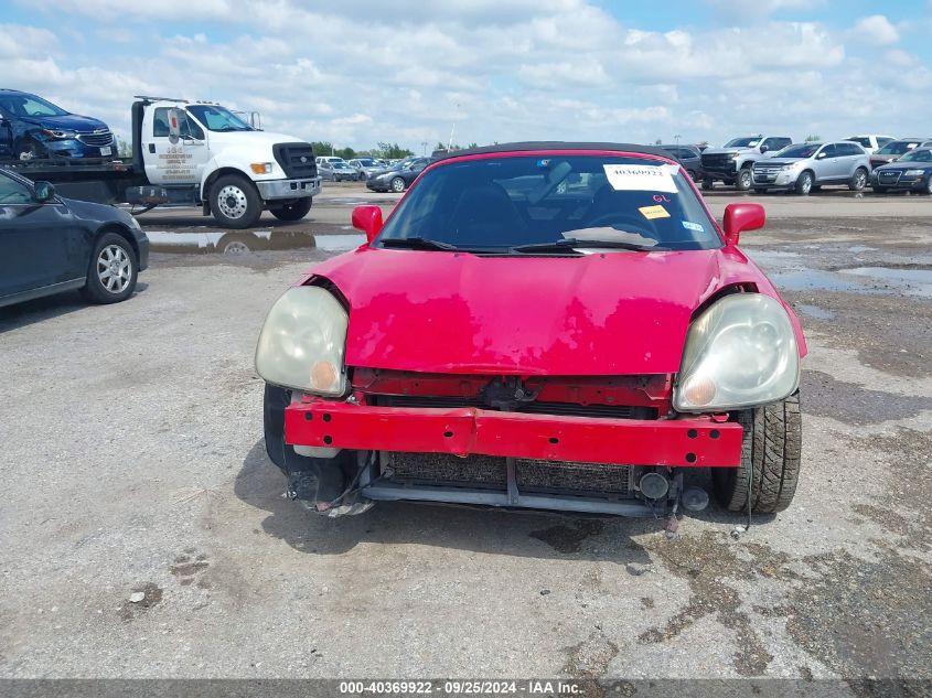 2003 Toyota Mr2 Spyder VIN: JTDFR320430057322 Lot: 40369922