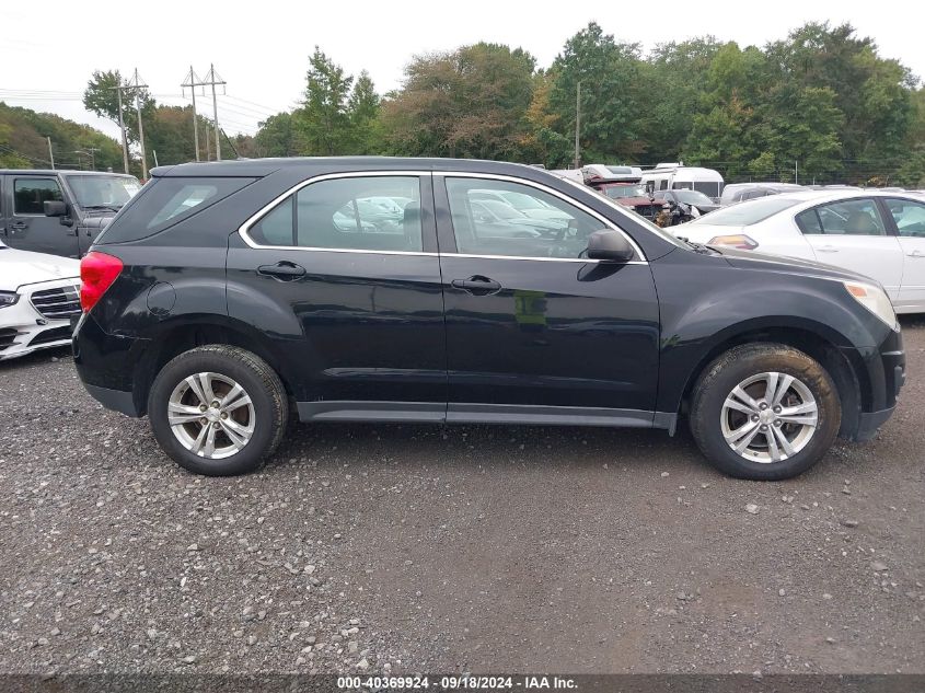 2013 Chevrolet Equinox Ls VIN: 2GNFLCEKXD6174028 Lot: 40369924