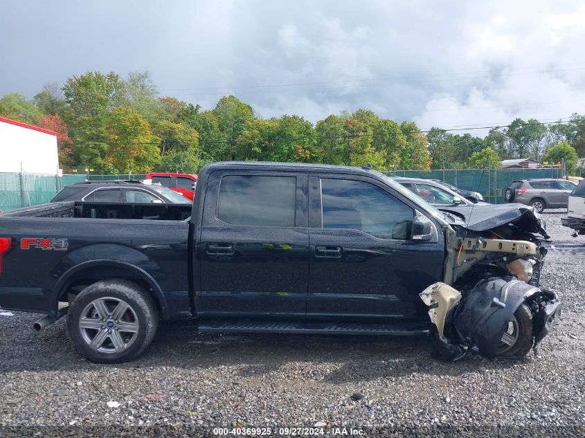 2018 Ford F-150 Lariat VIN: 1FTEW1E50JKE67777 Lot: 40369925