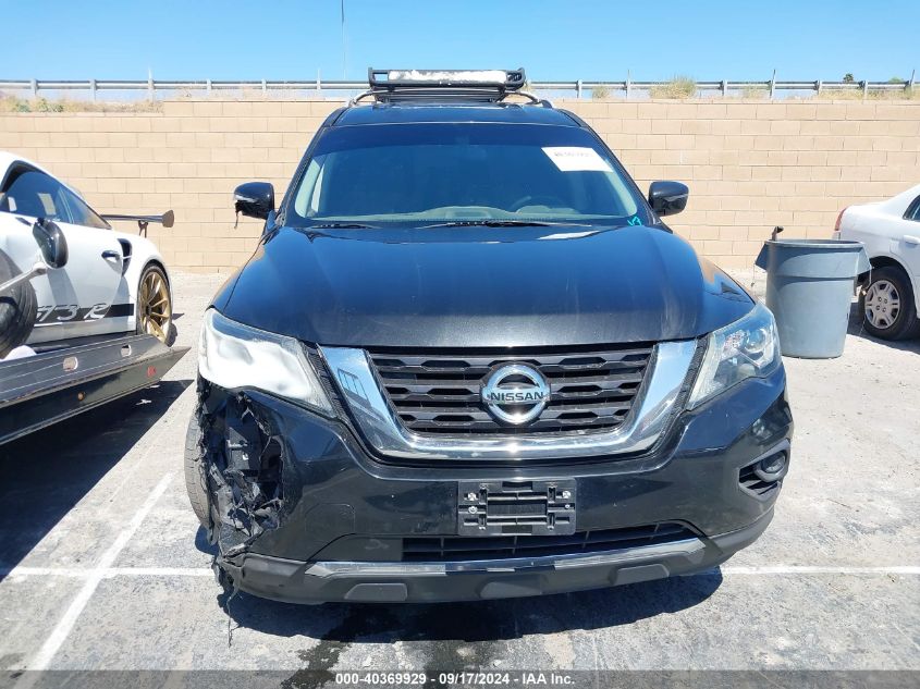 2018 Nissan Pathfinder S VIN: 5N1DR2MN4JC612738 Lot: 40369929