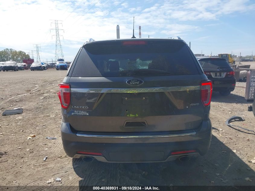 2019 Ford Explorer Limited VIN: 1FM5K8F88KGB26334 Lot: 40369931