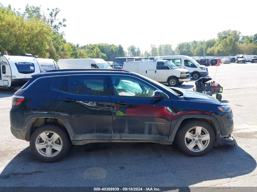 3C4NJDBB2NT113287 2022 Jeep Compass Latitude 4X4