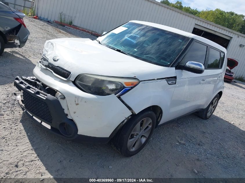 VIN 2HGFC3B92JH354860 2014 KIA SOUL no.2