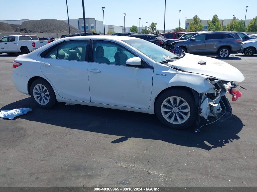 2016 Toyota Camry Hybrid Le VIN: 4T1BD1FK1GU181927 Lot: 40369965