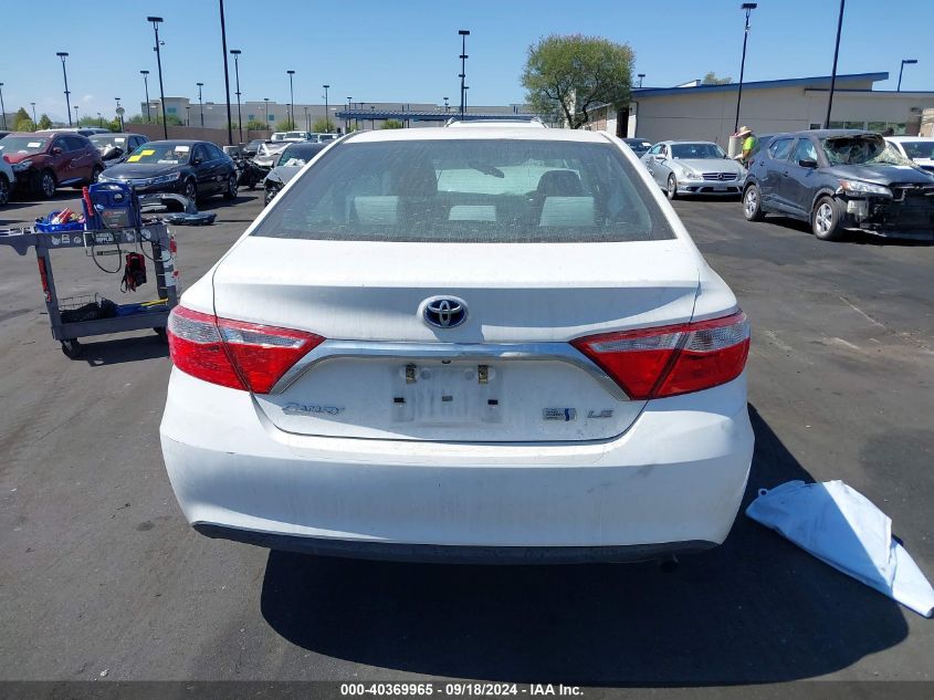 2016 Toyota Camry Hybrid Le VIN: 4T1BD1FK1GU181927 Lot: 40369965