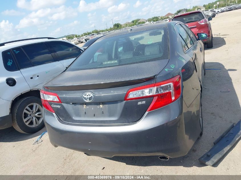 2012 Toyota Camry Se VIN: 4T1BF1FK9CU505372 Lot: 40369976